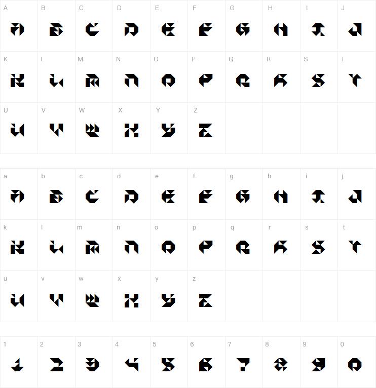 Particulator III字体