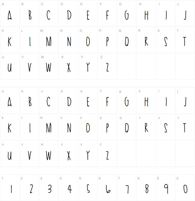 PassionTea字体