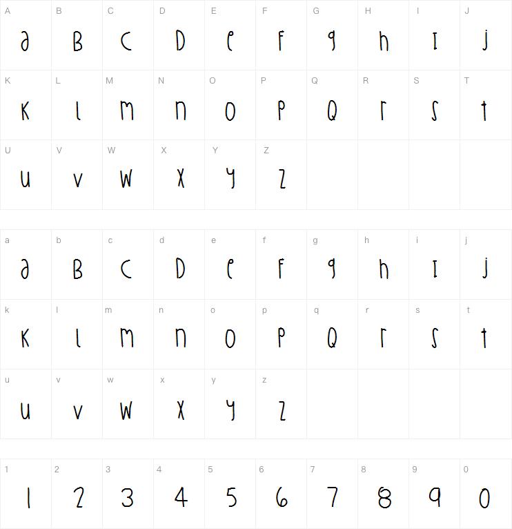 Pastaccio字体