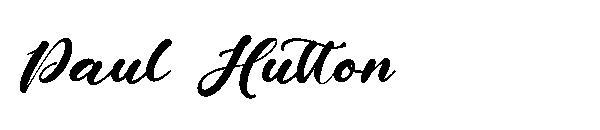 Paul Hutton字体
