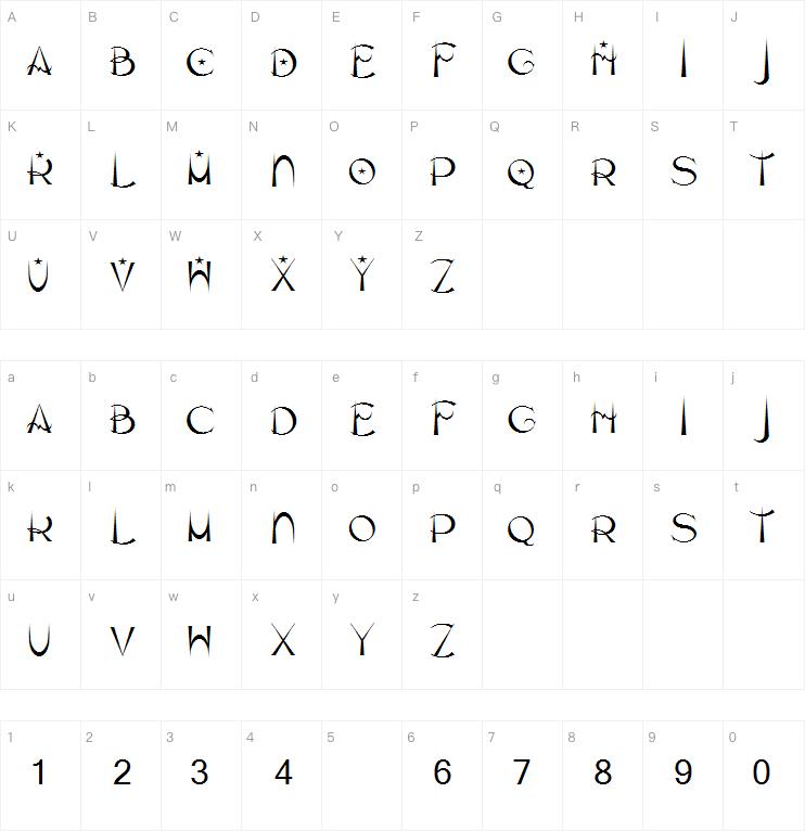 Paulistana Marrocos字体