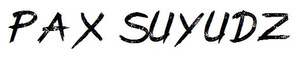 Pax Suyudz字体