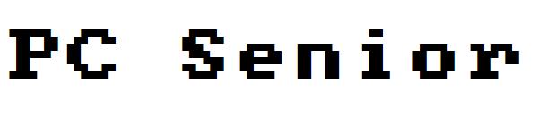 PC Senior字体
