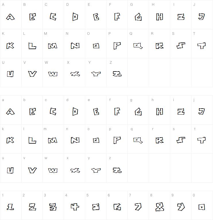 PeaceFight字体