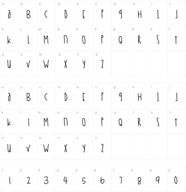 PeachCreamCreamsicles字体