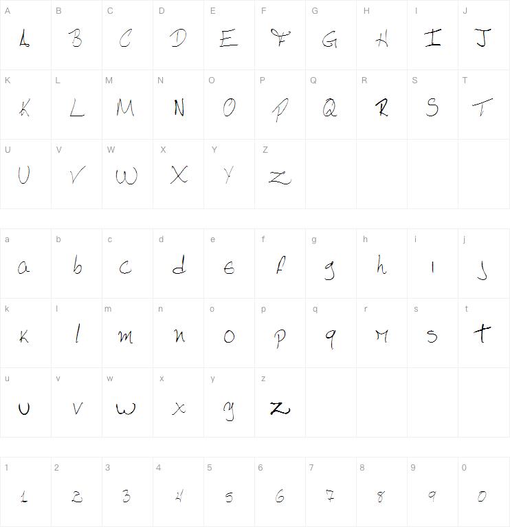 Pebbles字体