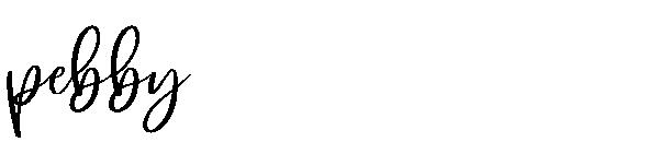 pebby字体