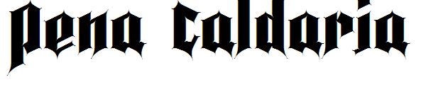 Pena Caldaria字体