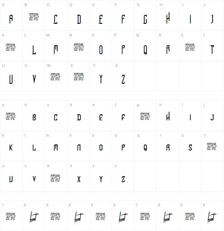 Perfect Night字体