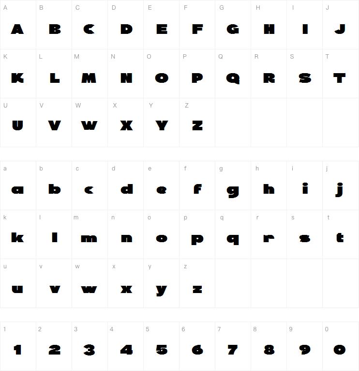 PERFORM GENERIC字体