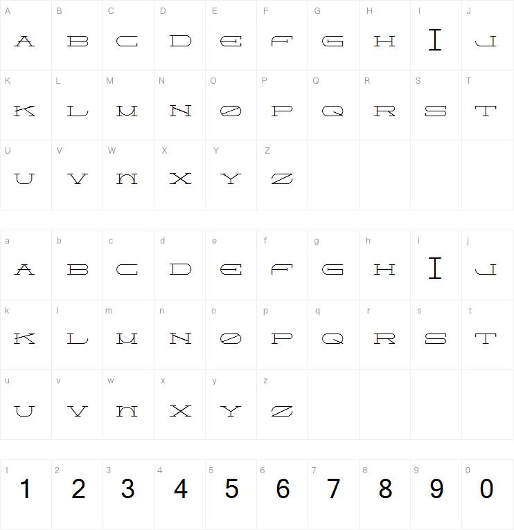 Perwolesan字体