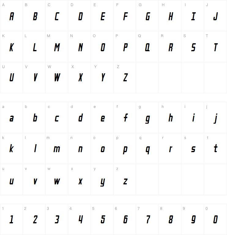 Petak Square字体