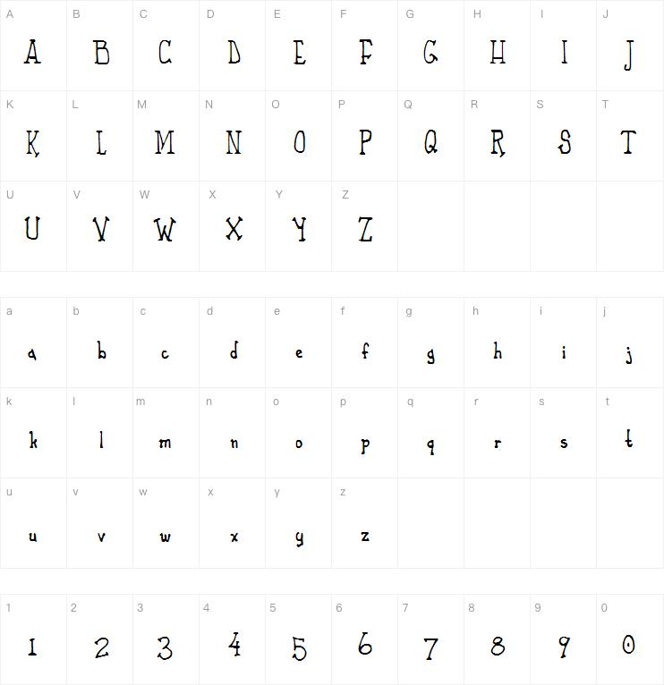 Phaeton John字体