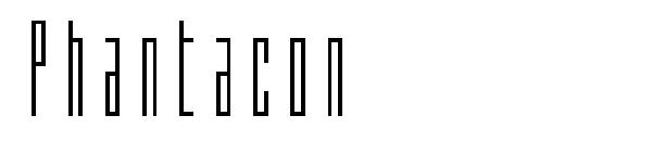 Phantacon字体