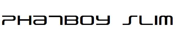 PhatBoy Slim字体