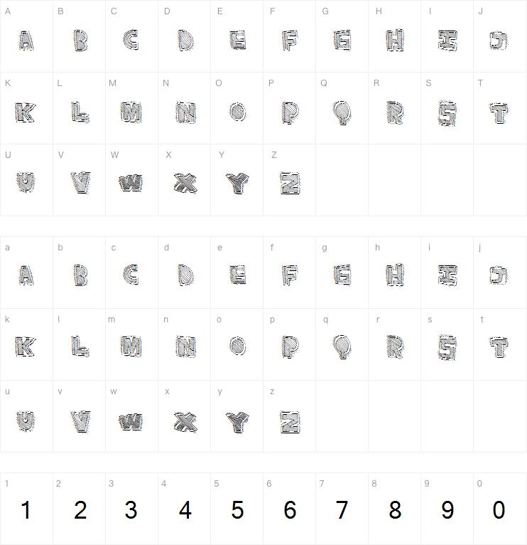 PhatRave字体