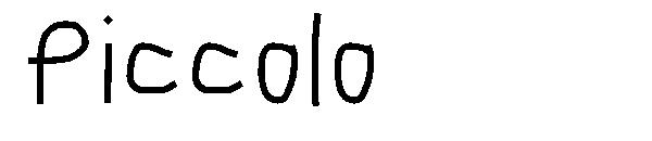 Piccolo字体