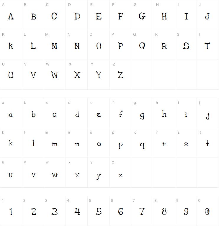 Pigeon Street字体