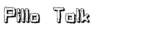Pillo Talk字体