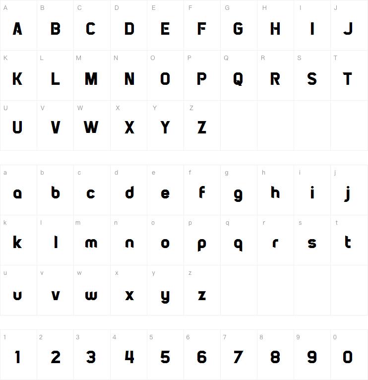 Pirates of Cydonia字体