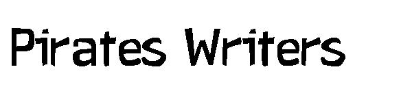 Pirates Writers字体