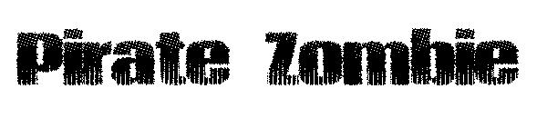Pirate Zombie字体
