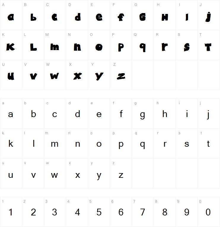Pistache字体