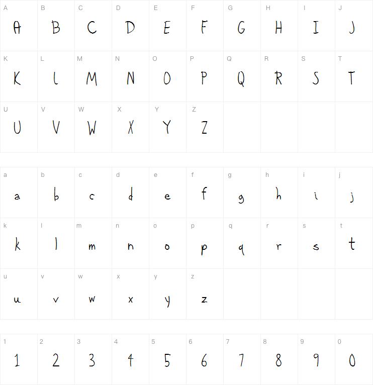 Pittorifamosi字体