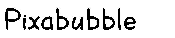 Pixabubble字体
