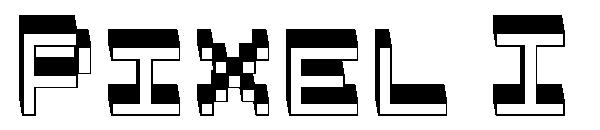 Pixel I字体