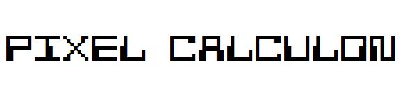 Pixel Calculon字体