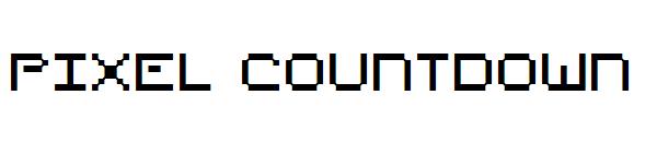 Pixel Countdown字体
