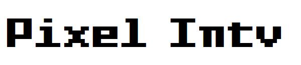 Pixel Intv字体