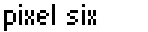Pixel Six字体