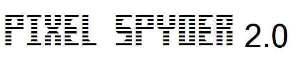 Pixel Spyder 2.0字体