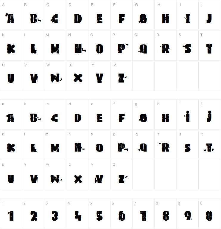 PKco字体