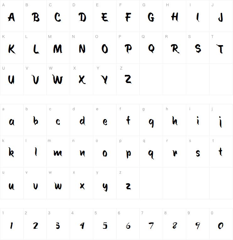 POCONG字体