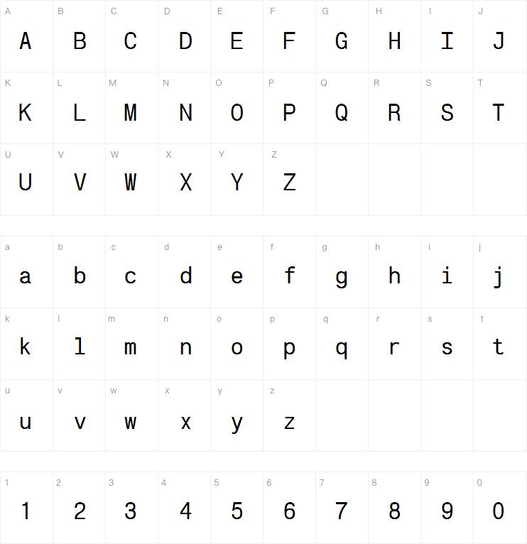 POE Vetica New Mono字体