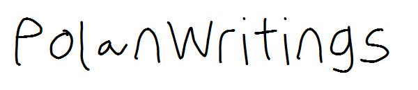 PolanWritings字体