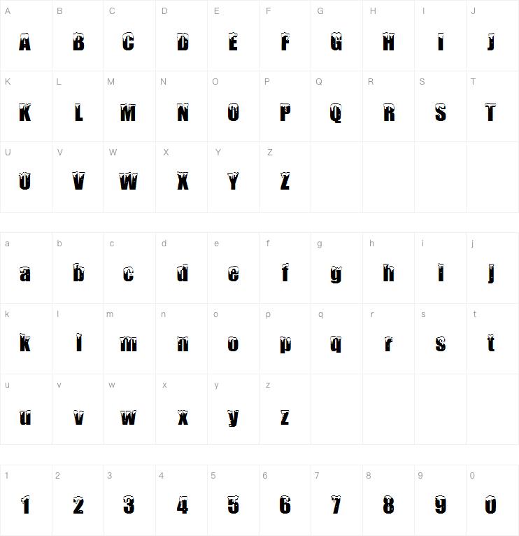 Polar Snow字体