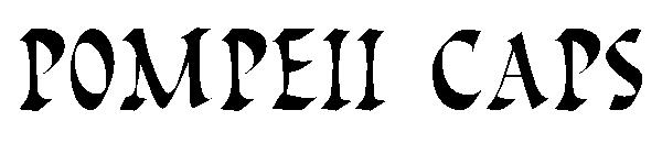 Pompeii Caps字体