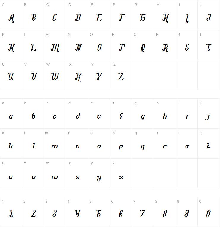 Pondok Ratu Intan字体
