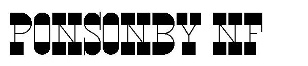 Ponsonby NF字体