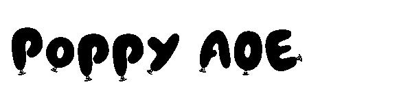 Poppy AOE字体