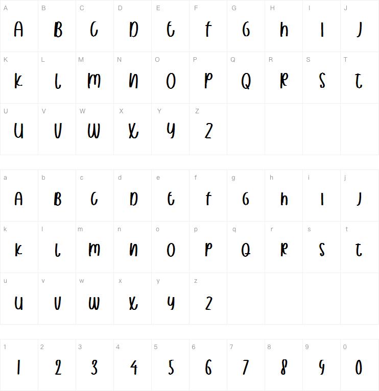 Popy Sitya字体