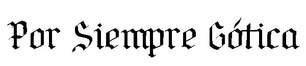 Por Siempre Gótica