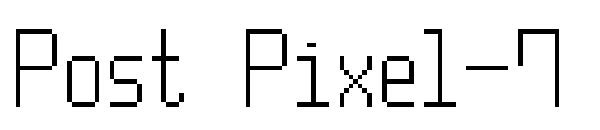Post Pixel-7