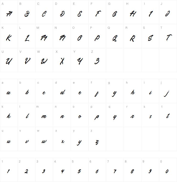 Powerfulm Samara字体