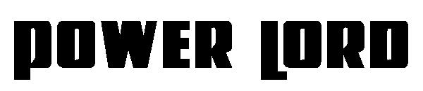 Power Lord字体