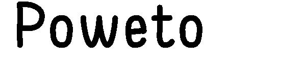 Poweto字体